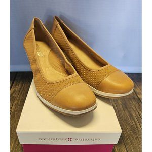 Naturalizer Bartow Mocha Smooth Shoes Women's Size 9